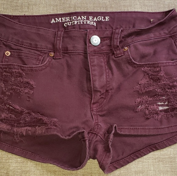 American eagle ripped Jean shorts - Picture 2 of 5